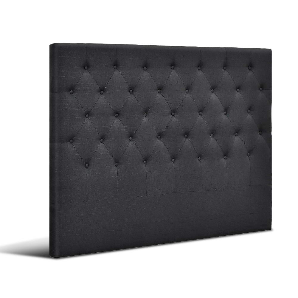 Headboards: Artiss Bed Head Headboard Queen Size Fabric - CAPPI Charcoal