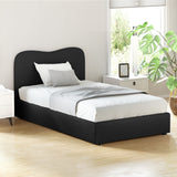 Beds & Bed Frames: Artiss Bed Frame King Single Size Boucle DARA