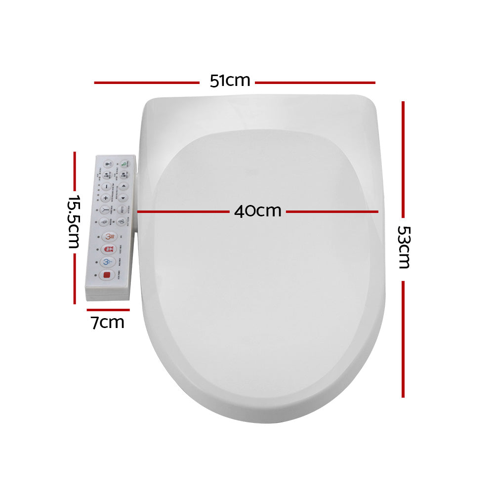 Bidets: Cefito Electric Bidet Toilet Seat Cover Bathroom Spray Water Wash V Shape