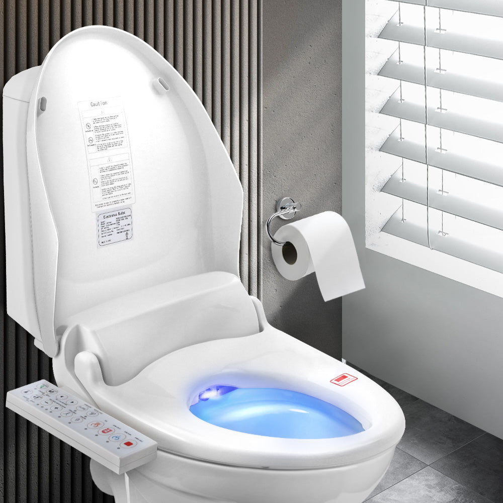 Bidets: Cefito Electric Bidet Toilet Seat Cover Bathroom Spray Water Wash V Shape