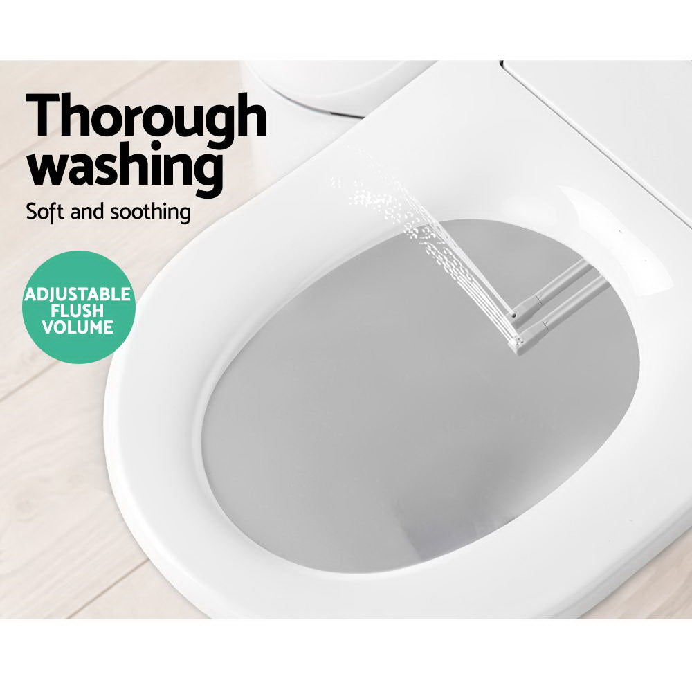 Toilet & Bidet Accessories: Cefito Non Electric Bidet Toilet Seat Cover Auto Smart Water Wash Dry