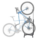 Bicycle Stands & Storage: Weisshorn 4-in-1 Bike Parking Stand Vertical Floor Storage Rack for 24"-27.5" Bicycles, Adjustable Height Repair Maintenance Stand, Stable Indoor Garage Space Saver with Non-slip Rubber Feet