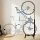 Bicycle Stands & Storage: Weisshorn 4-in-1 Bike Parking Stand Vertical Floor Storage Rack for 24"-27.5" Bicycles, Adjustable Height Repair Maintenance Stand, Stable Indoor Garage Space Saver with Non-slip Rubber Feet