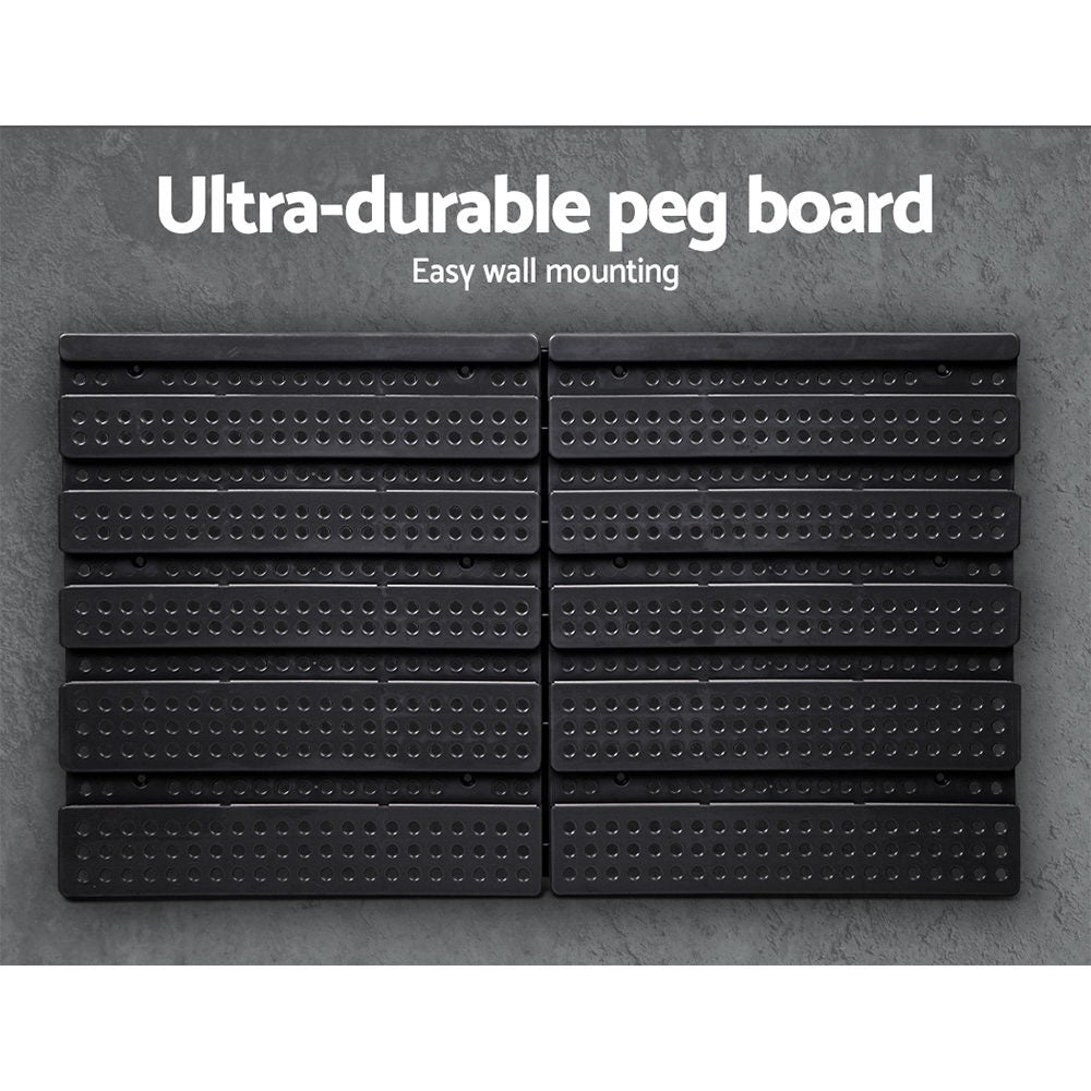 Wall Storage Racks: Giantz 60 Storage Bin Rack Wall Mounted