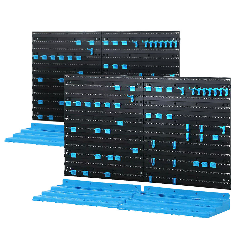 Wall Storage Racks: Giantz 108 Storage Bin Rack Wall Mounted