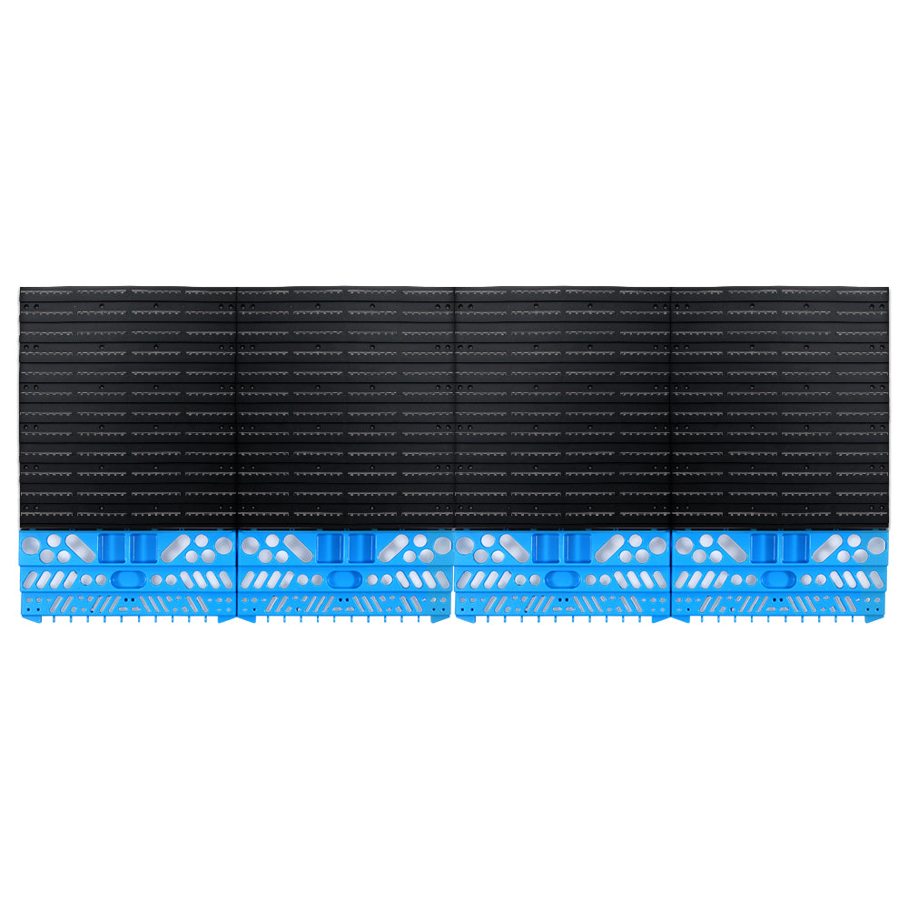 Wall Storage Racks: Giantz 108 Storage Bin Rack Wall Mounted