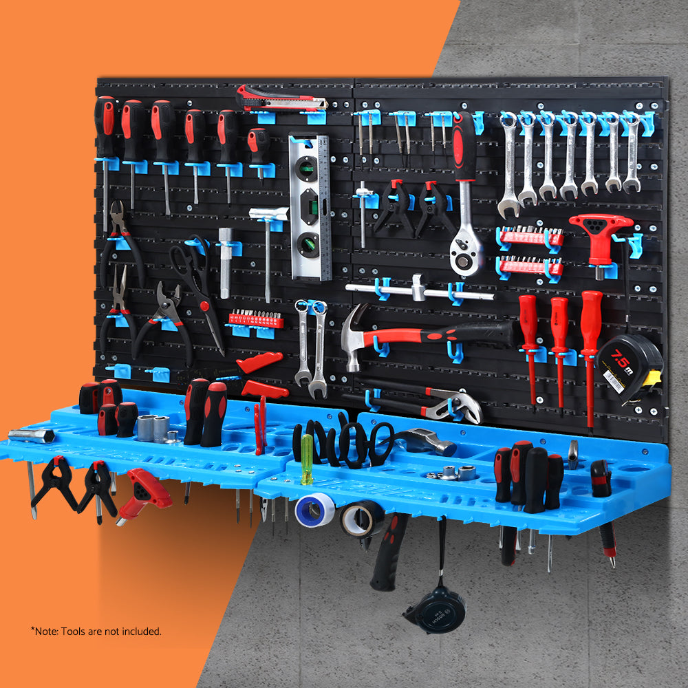 Wall Storage Racks: Giantz 108 Storage Bin Rack Wall Mounted