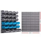 Wall Storage Racks: Giantz 88 Storage Bin Rack Wall Mounted