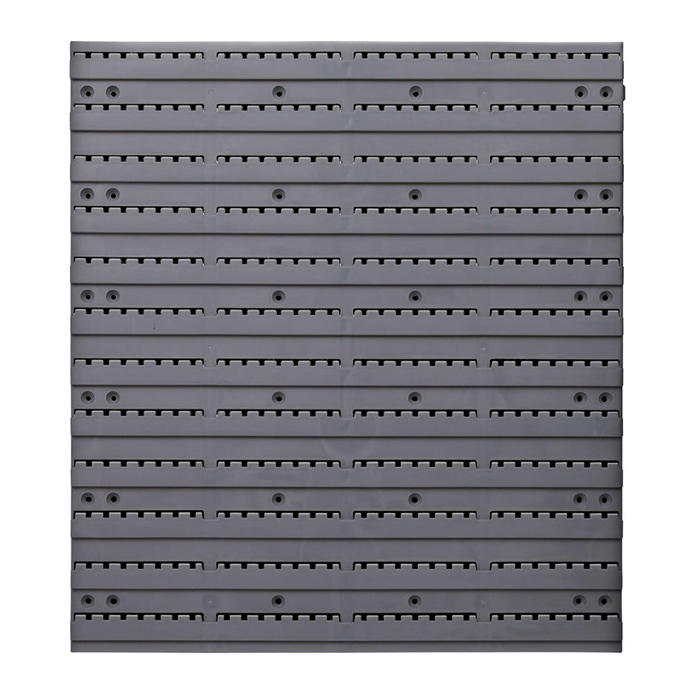 Wall Storage Racks: Giantz 48 Storage Bin Rack Wall Mounted Steel Board