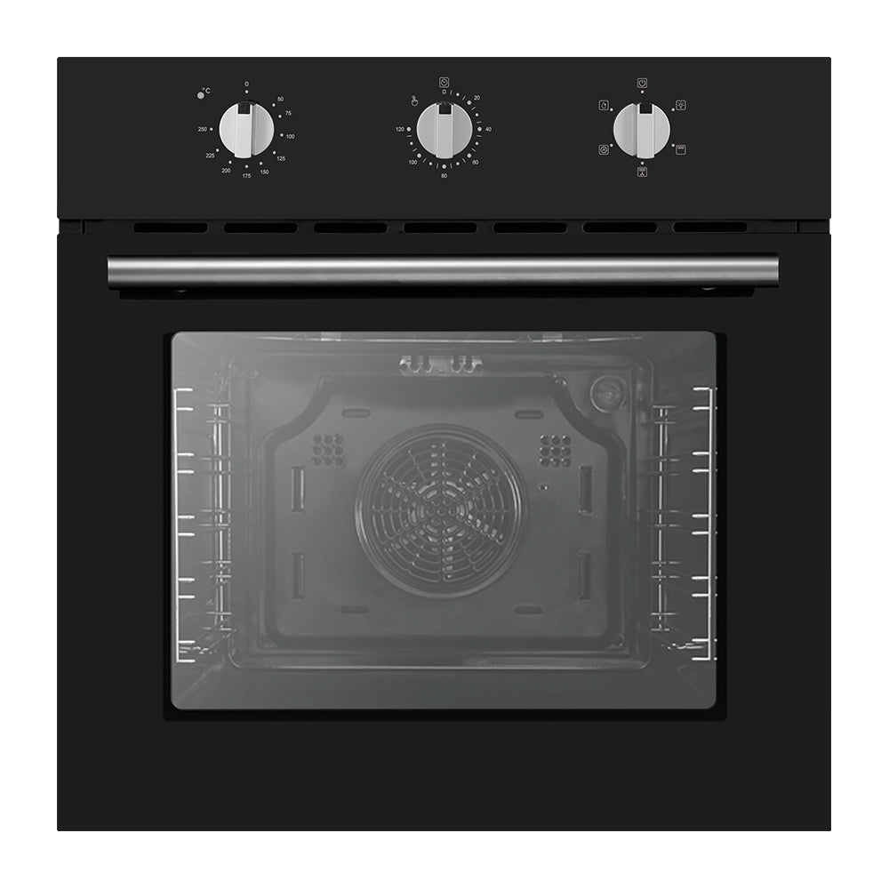Ovens: Devanti 60cm Electric Built In Wall Oven Stainless Steel