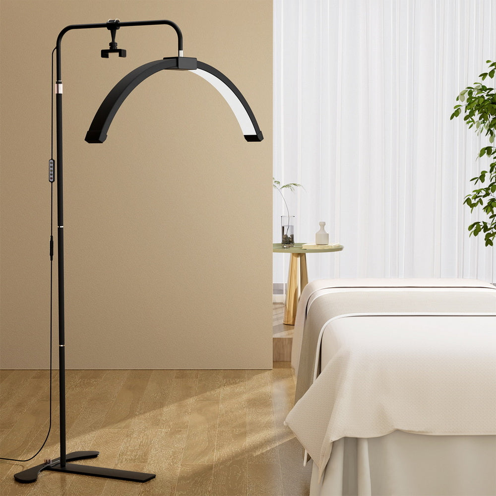 Makeup Mirrors: Embellir LED Beauty Light Half Moon Lamp Makeup Tattoo Eyelash Extensions Salon