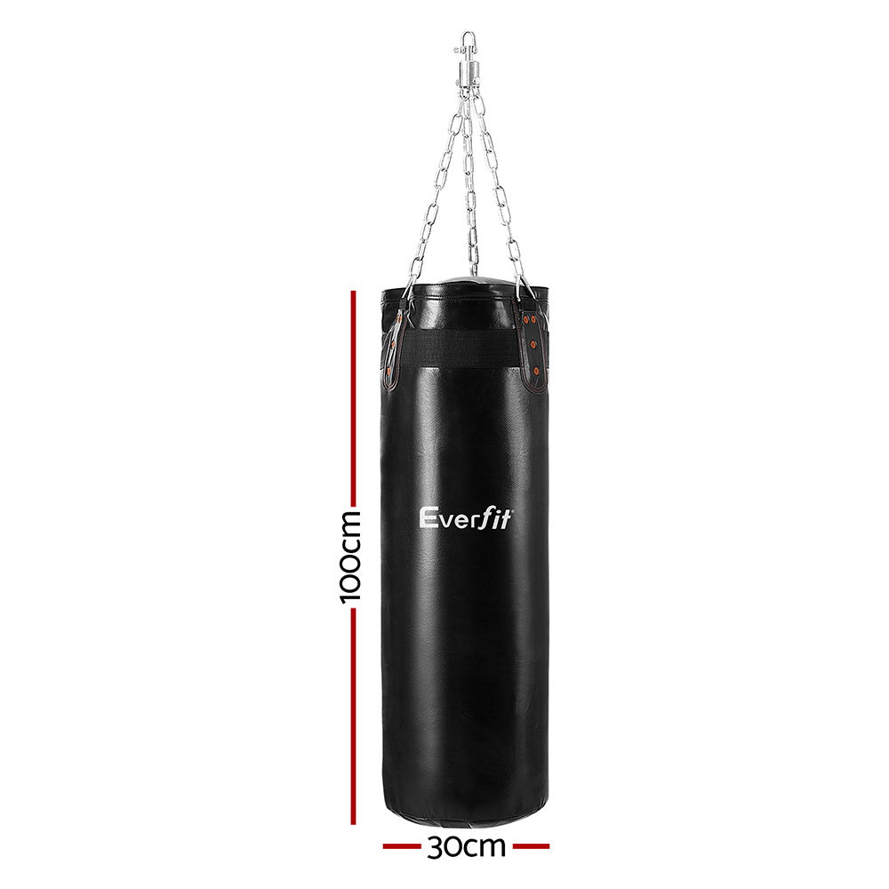 Boxing & Martial Arts: Everfit Hanging Boxing Punching Bag Home Gym Training