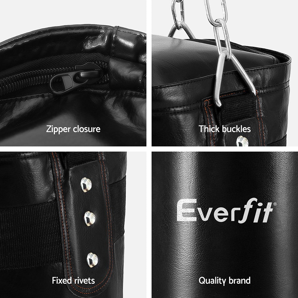 Boxing & Martial Arts: Everfit Hanging Boxing Punching Bag Home Gym Training