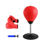 Boxing & Martial Arts: Everfit Desktop Punching Boxing Bag Stand Set with Pump Swivel Speed Balls