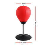 Boxing & Martial Arts: Everfit Desktop Punching Boxing Bag Stand Set with Pump Swivel Speed Balls