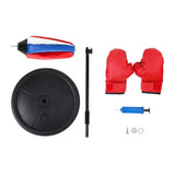 Boxing & Martial Arts: Everfit Kids Punching Bag Stand Set Adjustable 76-112cm with Gloves & Pump