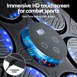 Boxing & Martial Arts: Everfit Music Boxing Machine Bluetooth Wall-Mounted Punch Target with LED Display & Gloves