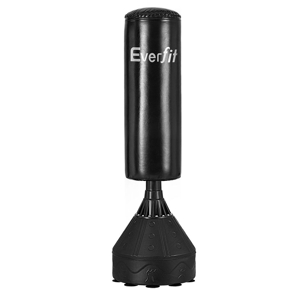 Boxing & Martial Arts: Everfit Boxing Punching Bag Stand 170CM Home Gym Training Equipment