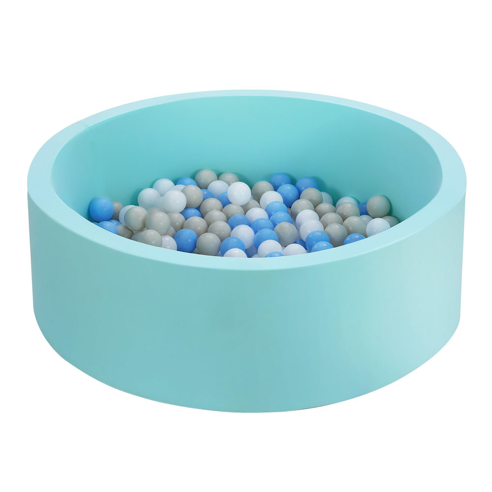 Ball Pits & Play Pens: Keezi Kids Ball Pit 90x30cm Ocean Foam Play Pool Barrier Toys Children Blue