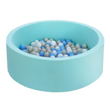 Ball Pits & Play Pens: Keezi Kids Ball Pit 90x30cm Ocean Foam Play Pool Barrier Toys Children Blue
