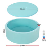 Ball Pits & Play Pens: Keezi Kids Ball Pit 90x30cm Ocean Foam Play Pool Barrier Toys Children Blue