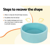 Ball Pits & Play Pens: Keezi Kids Ball Pit 90x30cm Ocean Foam Play Pool Barrier Toys Children Blue