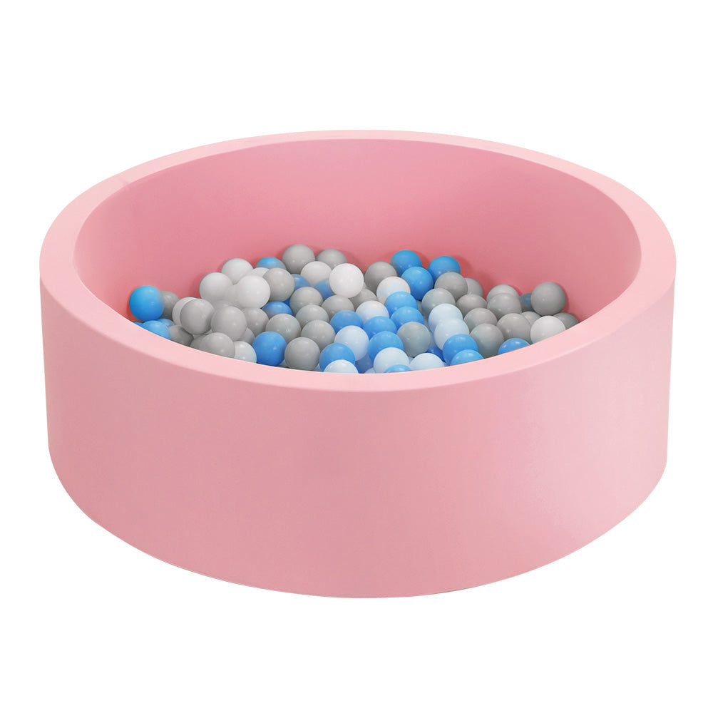 Ball Pits & Play Pens: Keezi Kids Ball Pit 90x30cm Ocean Foam Play Pool Barrier Toys Children Pink