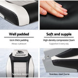 Boating Accessories: Seamanship 2X Folding Boat Seats Marine Seat Swivel High Back 12cm Padding Grey