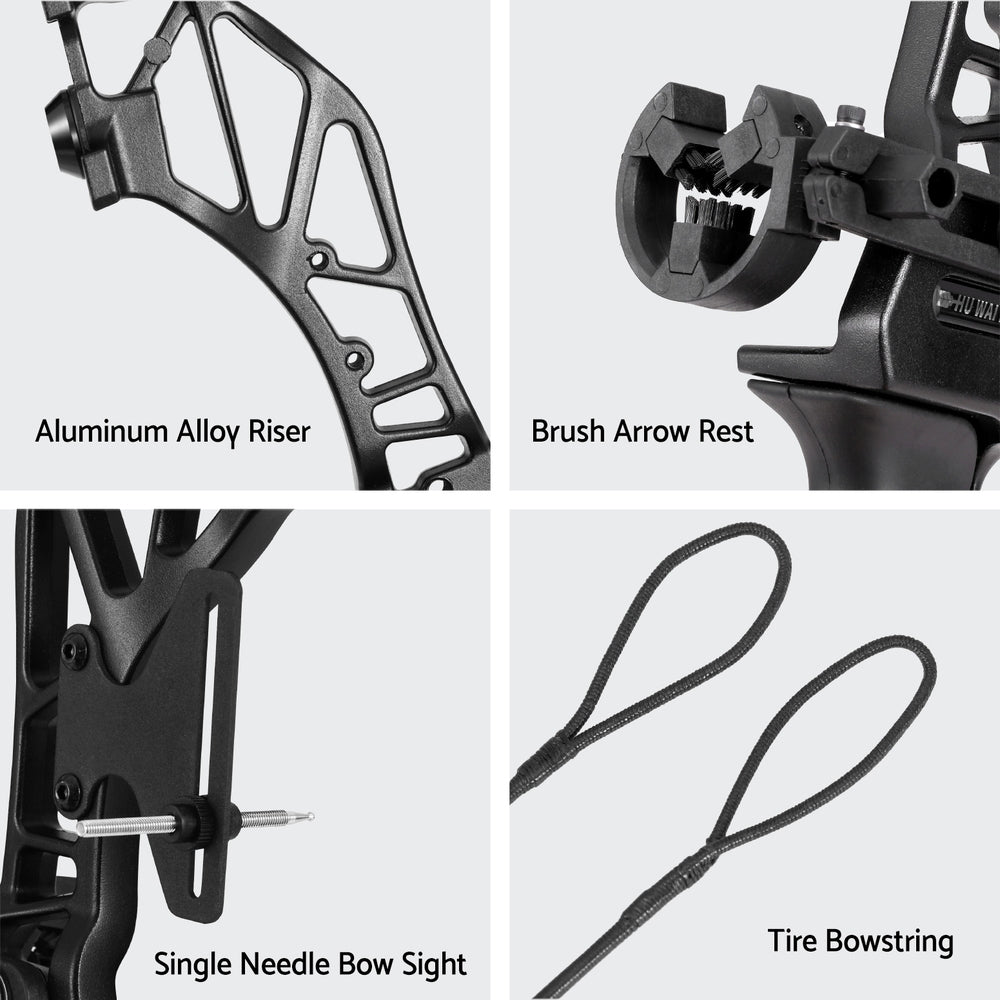 Outdoor Play Equipment: Everfit 55lbs Bow Arrow Set Recurve Takedown Archery Hunting for Beginner Green