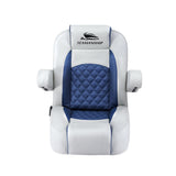 Boating Accessories: Seamanship Reclining Captain Boat Seat 90°-155° Recline, 19cm Thick Cushion