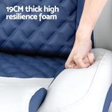 Boating Accessories: Seamanship Reclining Captain Boat Seat 90°-155° Recline, 19cm Thick Cushion