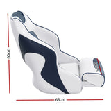 Seamanship Captain Bucket Boat Seat Flip Up Bolster Swivel 15cm Padding Blue