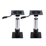 Boating Accessories: Seamanship Boat Seat Pedestal 3446cm Adjustable Gas Lift 360 Degrees Swivel 2 Pack