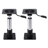 Boating Accessories: Seamanship Boat Seat Pedestal 3446cm Adjustable Gas Lift 360 Degrees Swivel 2 Pack