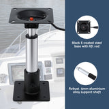 Boating Accessories: Seamanship Boat Seat Pedestal 3446cm Adjustable Gas Lift 360 Degrees Swivel 2 Pack