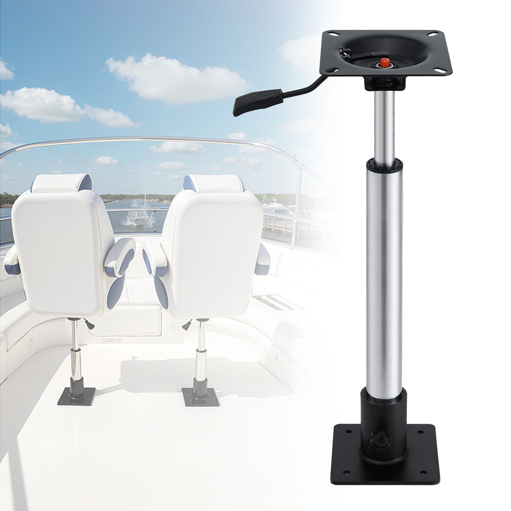 Boating Accessories: Seamanship Boat Seat Pedestal 55 - 75cm Adjustable Gas Lift 360 Degrees Swivel