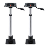 Boating Accessories: Seamanship Boat Seat Pedestal 5575cm Adjustable Gas Lift 360 Degrees Swivel 2 Pack
