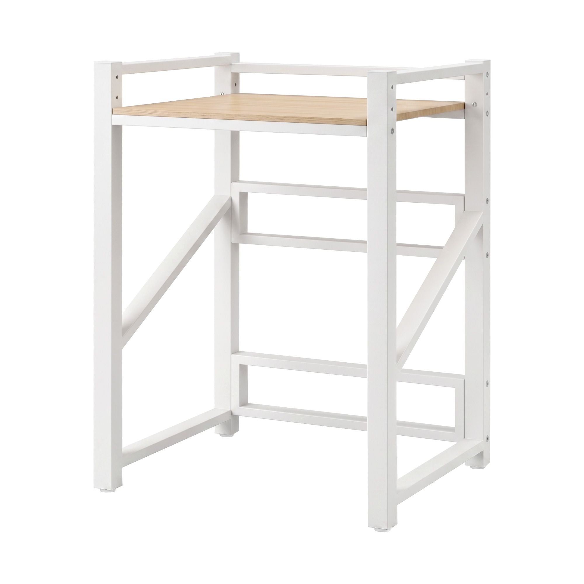 Artiss Over Washing Machine Rack Laundry Shelf Space Saver 75cm White