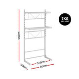 Bathroom Cabinets, Cupboards & Storage: Artiss Over Toilet Bathroom Storage Shelf Rack Over Toilet 2 Tier