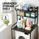 Bathroom Cabinets, Cupboards & Storage: Artiss Bathroom Storage Shelf Over Washing Machine Toilet 3 Tier