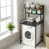 Bathroom Cabinets, Cupboards & Storage: Artiss Bathroom Storage Shelf Over Washing Machine Toilet 3 Tier