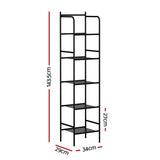 Bathroom Cabinets, Cupboards & Storage: Artiss 5 Tier Floor Standing Corner Shower Caddy Bathroom Organizer Black