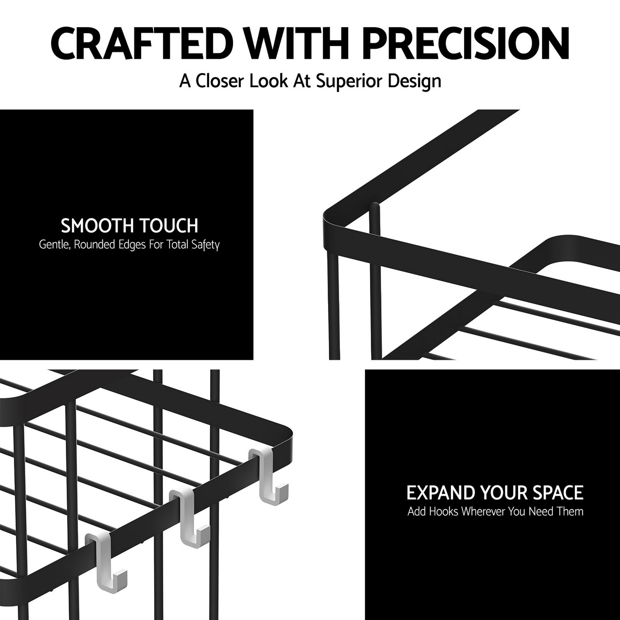 Bathroom Cabinets, Cupboards & Storage: Artiss Over Toilet Storage Rack Bathroom Shelf Organizer 2 Tier