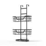 Bathroom Cabinets, Cupboards & Storage: Artiss 3 Tier Over The Door Shower Caddy Hanging Bathroom Storage Organizer
