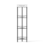 Bathroom Cabinets, Cupboards & Storage: Artiss 4 Tier Floor Standing Corner Shower Caddy Bathroom Organizer Black