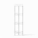 Artiss 4 Tier Floor Standing Corner Shower Caddy Bathroom Organizer White