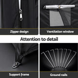 Duffel Bags: Giantz Bike Storage Tent Outdoor Waterproof UV Resistant Shelter w/ Ventilation