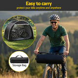 Duffel Bags: Giantz Bike Storage Tent Outdoor Waterproof UV Resistant Shelter w/ Ventilation