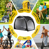 Duffel Bags: Giantz Bike Storage Tent Outdoor Waterproof UV Resistant Shelter w/ Ventilation