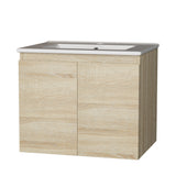 Bathroom Cabinets, Cupboards & Storage: Cefito Vanity Unit 600mm with Basin Oak